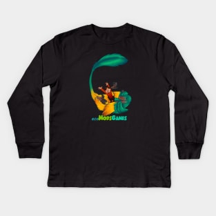 Tickle Raptor - Boy Edition Kids Long Sleeve T-Shirt